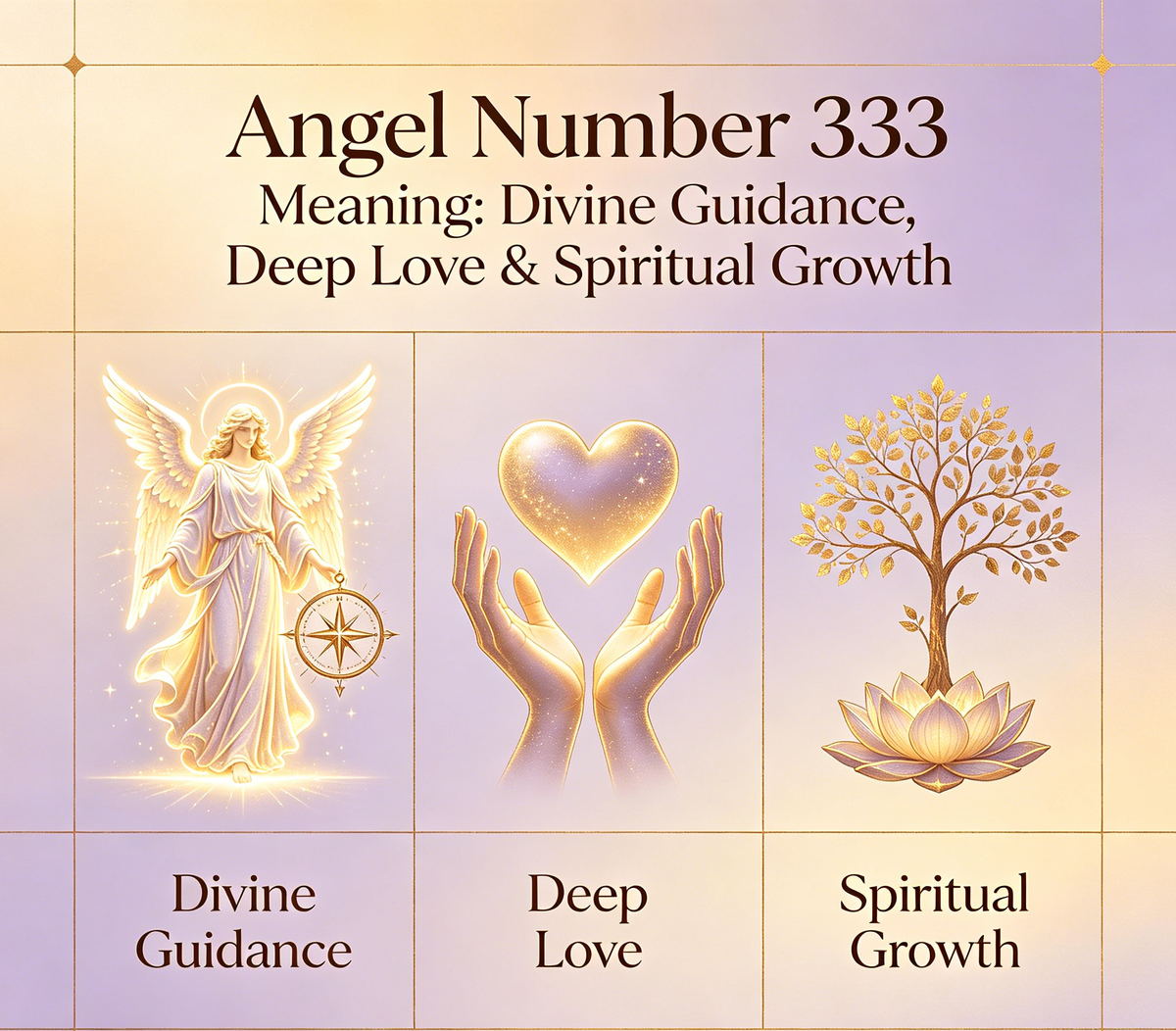 Angel Number 333 Meaning: Divine Guidance, Deep Love & Spiritual Growth