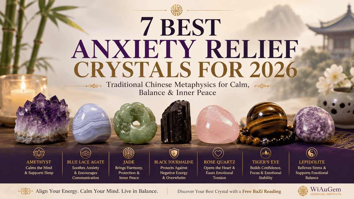 Anxiety Relief Crystals: Best Gemstones for Stress Management in 2026