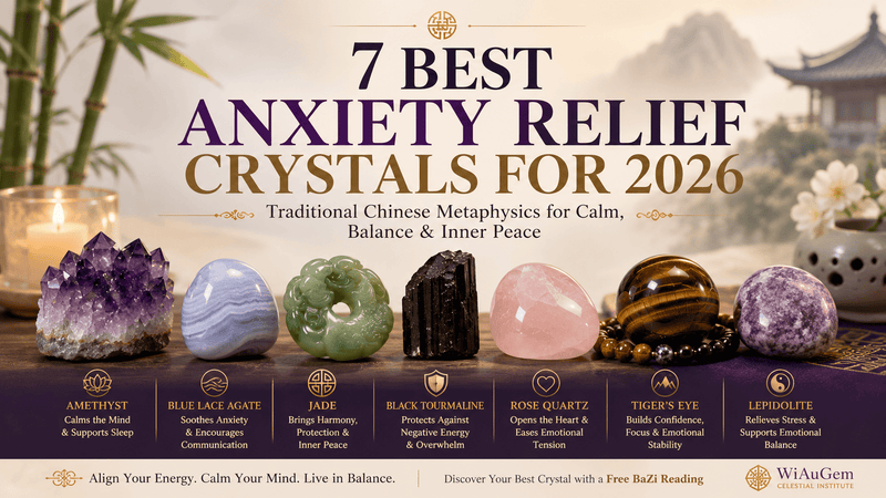 Anxiety Relief Crystals: Best Gemstones for Stress Management in 2026