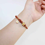 Red String Good Luck Bracelet | Handmade Double Knot Protection