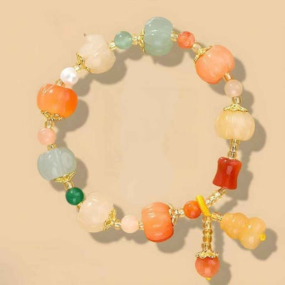 【WiAuGem】Neues chinesisches Retro-Lotusblumen-Armband, einzigartiges Design, vielseitig kombinierbar, farbenfroh, ideal als Freundinnen-Armband – handgefertigt in einem tausend Jahre alten Tempel