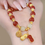 Good Luck Peanut Bracelet | Lucky Charm & Friendship Gift