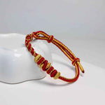 Red String Good Luck Bracelet | Handmade Double Knot Protection