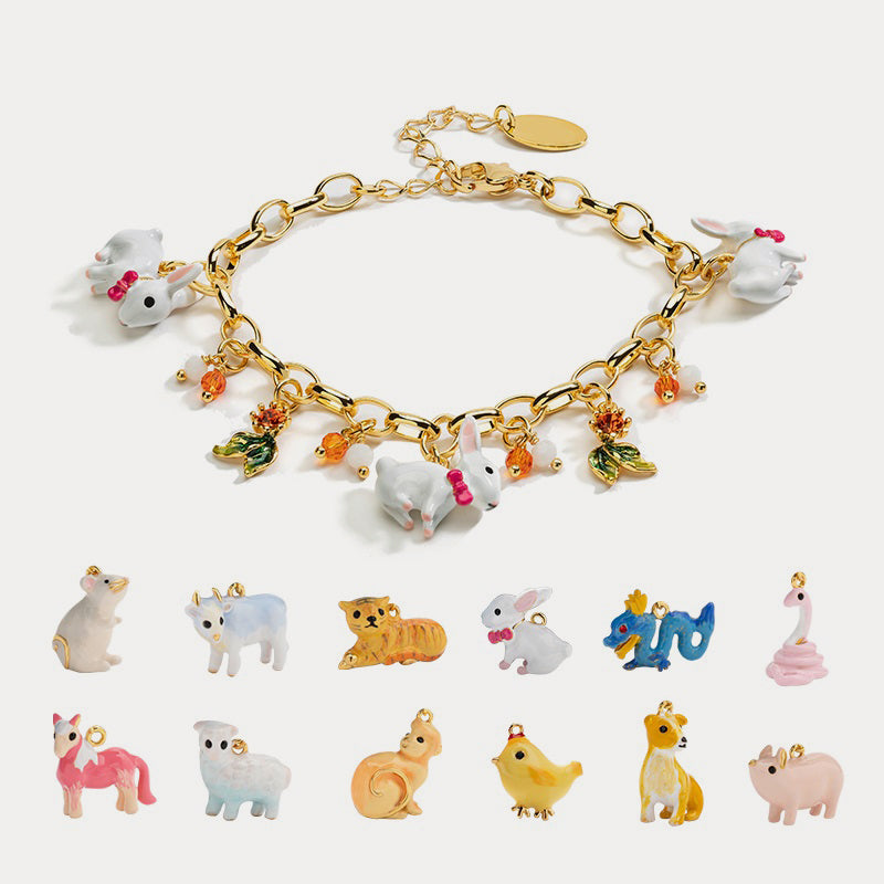 Wiaugem DIY Chinese Zodiac Talisman Set
