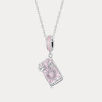 Silver Tarot Card Necklace | Protection, Manifestation & Spiritual Guidance | Wiaugem