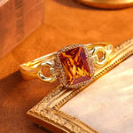 WIAUGEM Natural Tiger Stone 3-Piece Energy Jewelry Set