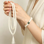 WIAUGEM White Bodhi Harmony Bracelet
