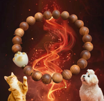 Cat Paw Cypress Bracelet | Whisker Talisman & Pet Memorial