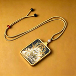 Nine-Tailed Fox Thangka Amulet | Boost Love Luck, Improve Interpersonal & Ward Off Villains