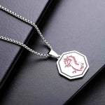 Jackie Chan Adventures 12 Zodiac Talismans Necklace