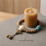 WIAUGEM Star Moon Bodhi &amp; Vajra Protection Bracelet