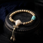 WIAUGEM Star Moon Bodhi &amp; Vajra Protection Bracelet