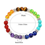 Seven Chakra Energy Bracelet | 7 Sacred Stones for Balance
