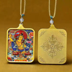 Handmade Manjushri Bodhisattva Charm Pendant | Focus, Intellect & Sacred Protection