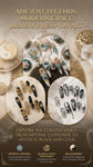 Luxury Black Gold Press On Nails – Oriental Talisman Nail Art | Handmade Reusable Nail Set