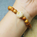 Cat Paw Cypress Bracelet | Whisker Talisman & Pet Memorial