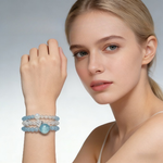 Aquamarine Healing Bracelet | 2026 Fire Year Balance Jewelry