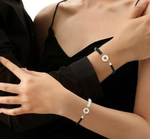 Black Onyx Safety Keeper Bracelet | Grounding Talisman