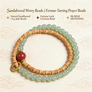 Sandalwood Worry Beads | Fortune-Turning Prayer Beads