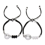 Black Onyx Safety Keeper Bracelet | Grounding Talisman