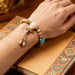 WIAUGEM Star Moon Bodhi &amp; Vajra Protection Bracelet