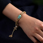 WIAUGEM Star Moon Bodhi &amp; Vajra Protection Bracelet