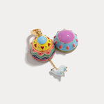 Wiaugem Temple-Blessed Chinese Zodiac Locket Necklace | 12 Zodiac Energies for Luck, Love &amp; Protection