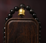 Agarwood Amulet Pendant | Natural Wu Shi Spiritual Jewelry