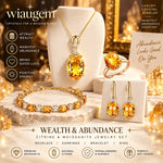 WIAUGEM Gold-Tone Wealth &amp; Abundance Jewelry Set