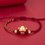 Wiaugen 12 Chinese Zodiac Red String Bracelet