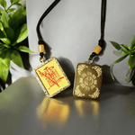 Authentic Taoist Talisman Pendant | Protection, Luck & Blessings Amulet