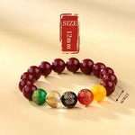 Vermilion Wealth Bracelet | Authentic Cinnabar Feng Shui Talisman