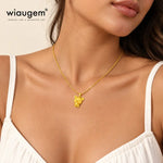Wiaugem 12 Chinese Zodiac Sand Gold Charms | Cute 3D Zodiac Animal Lucky Pendant for Good Fortune, Prosperity &amp; Positive Energy