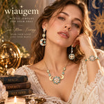 WIAUGEM Sun &amp; Moon Energy Jewelry Set