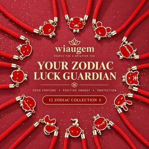 Wiaugem Chinese Zodiac Necklace | 12 Zodiac Animal Jewelry