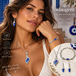 WIAUGEM Evil Eye Protection Jewelry Set