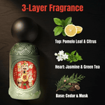 Pomelo Leaf Aura Reset Perfume | Energy Cleansing & Luck |Enhance Relationship |Business& Wealth |100% Pure Ritual Mist to Clear Blocks & Attract
