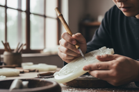 Hand-carved