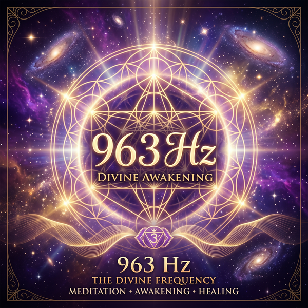 963Hz Meditation Music | Binaural Beats Audio for Relaxation & Mental Clarity