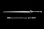 Dragon Soul Han Sword - Feng Shui Home Protection Unsharpened Steel Sword | Ward Off Evil, Attract Luck & Repel Negative Energy