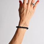 Black Tourmaline Crystal Bracelet - Grade A