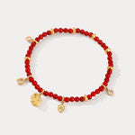 Chinese Zodiac Horse Agate Bracelet | Lucky Horse Bracelet for Luck & Success | Wiaugem