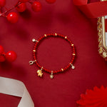 Chinese Zodiac Horse Agate Bracelet | Lucky Horse Bracelet for Luck & Success | Wiaugem