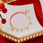 Chinese Zodiac Horse Bracelet | Red String Lucky Bracelet for Luck & Protection | Wiaugem