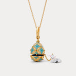 Wiaugem Chinese Zodiac Blessing Locket | Protection, Love & Good Fortune