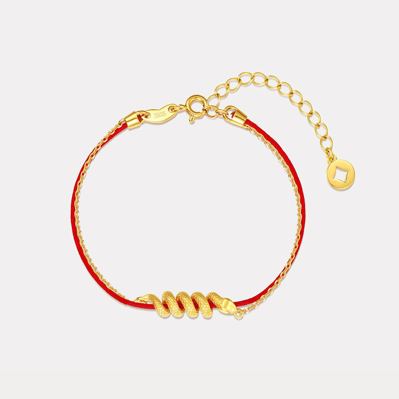 Wiaugem Temple-Blessed Snake Zodiac Bracelet