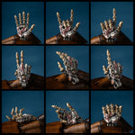 Movable Taoist Mechanical Hand Pendant - Feng Shui Luck & Protection Talisman Necklace