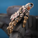 Movable Taoist Mechanical Hand Pendant - Feng Shui Luck & Protection Talisman Necklace
