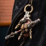 Movable Taoist Mechanical Hand Pendant - Feng Shui Luck & Protection Talisman Necklace