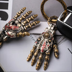 Movable Taoist Mechanical Hand Pendant - Feng Shui Luck & Protection Talisman Necklace